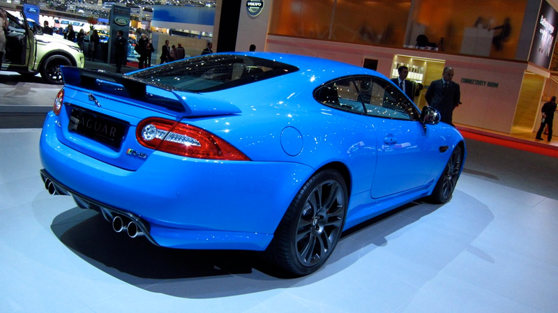 Illustration for article titled The XKR-S is the bluest Jaguar... in the world